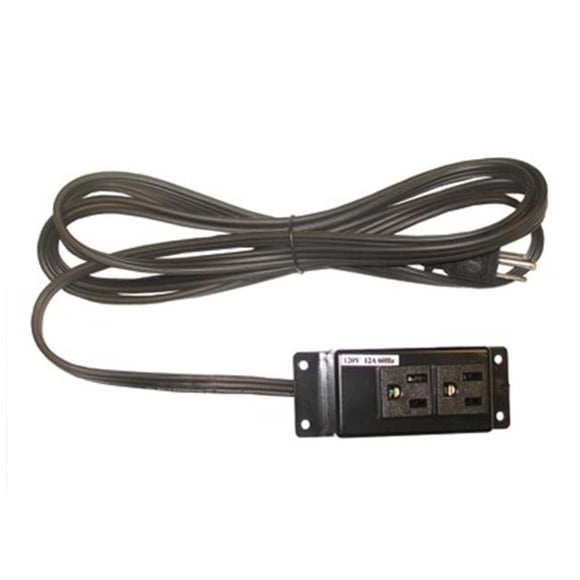Specialty Lighting Sl5000.0577 10Ft. Harness 2 Outlet Recess Mount Cord Power Distribution