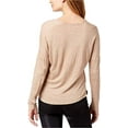 thumbnail image 2 of Project Social T T-Shirt Basique Texturé Raine pour Femmes, Beige, Grand, 2 of 2