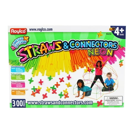 UPC: 0066960607055 | Straws & Connectors™ 300 pieces Neon colors