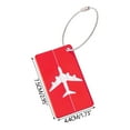 thumbnail image 3 of Aluminium Alloy Luggage Tag, Perfect to Quickly Spot Luggage Suitcase Bag Tags By Owner Travel Accessories for Suitcases, 3 of 5