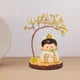 thumbnail image 5 of Mini estatua de Buda con árbol del dinero, figura en miniatura, árbol de la fortuna coleccionable Estilo D, 5 of 7