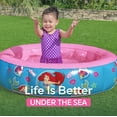 thumbnail image 6 of Disney Princess Little Mermaid Inflatable Above-Ground Kiddie Pool, 6 of 8