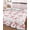 Red, variant on Pink Bow Ribbon Full Size Down Alternative Comforter, Lightweight Comforter Quilt Bedding Set with Pillow Shams Vintage Modern Art Bowknot All Seasons Bed Comforter Duvet Insert 78"x90"