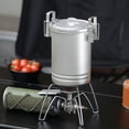 thumbnail image 6 of Stainless Steel Steaming Pots Camping Rice Cooker Rice Soup Cooking Cookware, 6 of 9