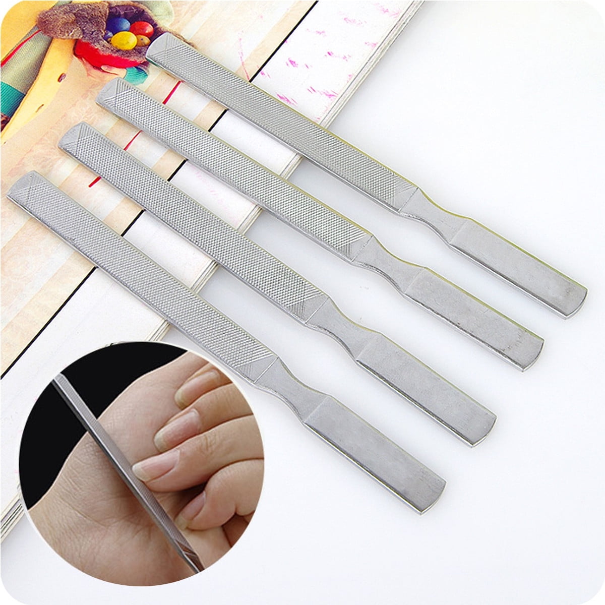 1/2/3/5 pcs Pro 7" Doublesided Foot File Nail Rasp Pedicure Hard Dry
