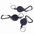 thumbnail image 2 of Utdragbar nyckelring med karbinhake 2-pack, 2 of 4