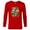 New Red, variant on Marvel Avengers Comics 6th Birthday - Long Sleeve T-Shirt for Men - Customized-Royal