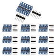 thumbnail image 3 of 20 Pcs Convertisseur de Niveau Logique IIC 4 Canaux Module Bidirectionnel 3.3V à 5V pour (Lot de 10), 3 of 7