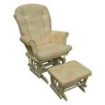 thumbnail image 2 of Cotton Tale Designs Heaven Sent Girl Pink Toile Glider with Ottoman, 2 of 2