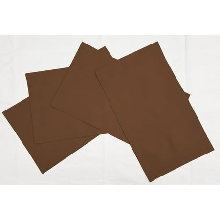 

Canvas Placemats by Penny s Needful Things (Oval - Set of 2) (Chocolate Brown)