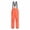 Orange, variant on Juslio Girls Pants Casual Solid Thick Waterproof Warm Ski Orange