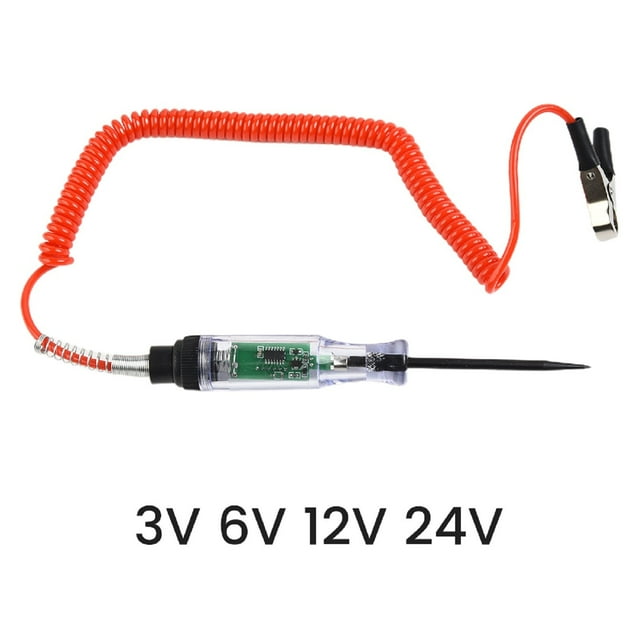 Lefu 3V-24V Digital Electric Voltage Circuit Tester Automotive Light Car Tester 3/6/12/24V DC