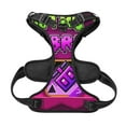 thumbnail image 5 of Lsque Geometry Dash Dog Harness, No-Pull Pet Harness with 2 Leash Clips, Adjustable Soft Padded Dog Vest with Easy Control Handle for Large Dogs-, 5 of 9