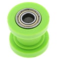 thumbnail image 3 of Almencla 2x Poulie de Chaîne de Moto 10mm Guide de Roue pour Voitures Vert 2 Pcs, 3 of 6