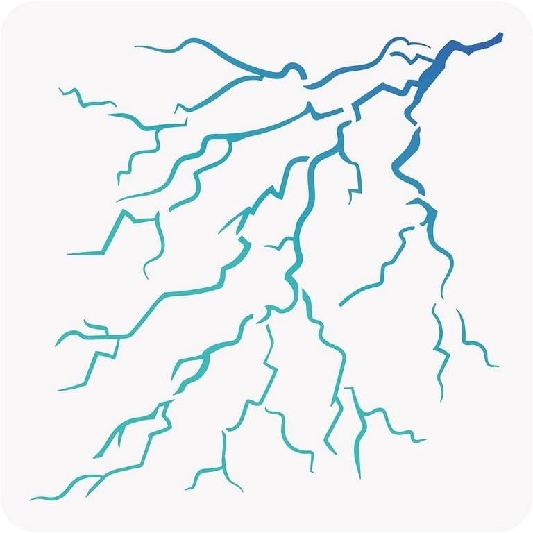 1PC Lightning Bolt Stencil 12x12 inch Drawing Templates - Walmart.com 1pc-lightning-bolt-stencil-12x12-inch-drawing-templates-walmart-com