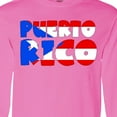 thumbnail image 4 of Inktastic Puerto Rico Flag in Text Long Sleeve T-Shirt, 4 of 5