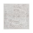 thumbnail image 4 of Unique Loom Oxford Collection Area Rug - Radcliffe (4' 1" Square Cream/Ivory), 4 of 7