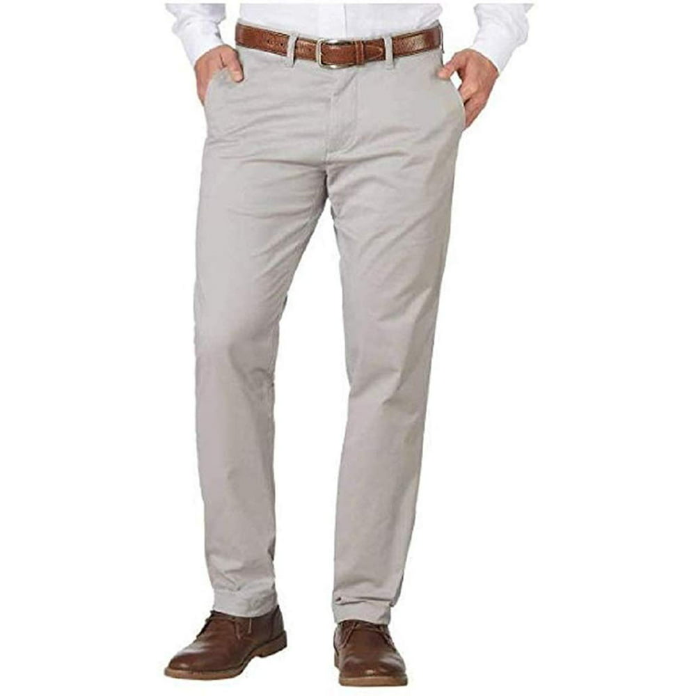 Tommy Hilfiger - Tommy Hilfiger Men's Tailored Fit Chinos Pants (36x30 ...