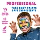 thumbnail image 2 of Kit de pintura facial Bowitzki profesional de 12 x 10 g con plantillas, 2 of 7