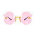 thumbnail image 4 of YAOBAMM Boys Sunglasses Children Sunglasses Duckling Shape Translucent UV Block Sunlight Eye Protection Photo Prop Girls Vacation Summer Beach, 4 of 7
