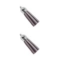 thumbnail image 3 of Llavero Encantos Creativo Cateissary 28 Piezas Borla Gris Claro, 3 of 6