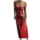 thumbnail image 1 of Mujeres Color sólido Wrap Camis Sling Backless Sin mangas con cuello en V Vestidos OAVQHLG3B Store lin121212, 1 of 4