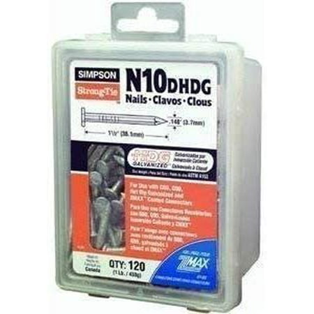 

Simpson Strong-Tie Hdg Nails 1-1/2 L 9 Ga Galvanized