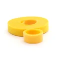 thumbnail image 4 of Yellow Cable Ties Reusable Loop Bundle Self Adhesive Yellow Nylon Strap Organizer Clip Wire Holder Management Fastening Tape width 15mm 30 rolls, 4 of 5