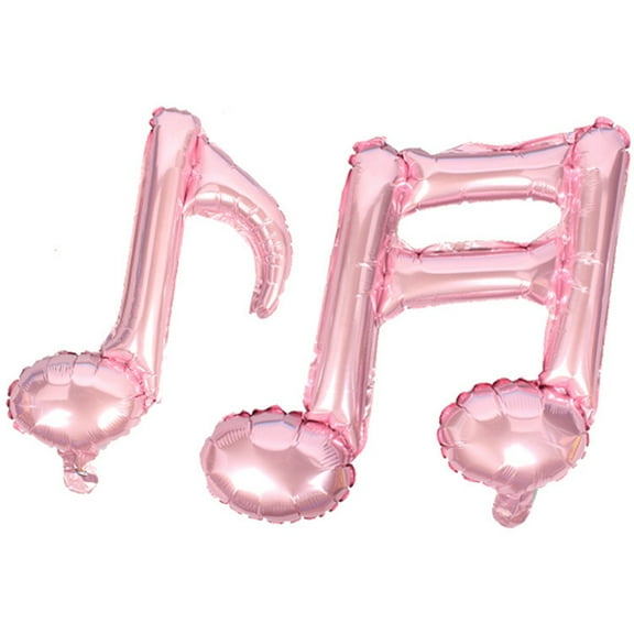 Toddmomy Aluminium Foil Balloon Musical Note Shape For Elegant Birthday