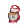 thumbnail image 1 of Hamilton Beach Classic Mélangeur, 4 Qt, 290 W, Acier Inoxydable Brossé/rouge, 1 of 7