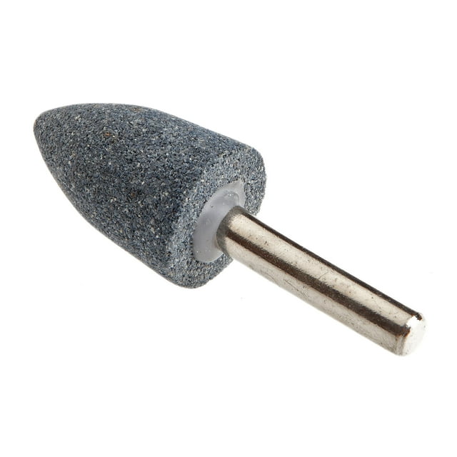 Disco abrasivo Forney con forma de cono de óxido de aluminio de 3,2 cm x 1,9 cm