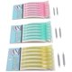 thumbnail image 3 of Pinza De Peluquería, Pinzas Para Peinar El Cabello, Fuerza De Abrazadera Fuerte Con Tira De Silicona Para El Hogar Para Barbería Ccdes Otros, 3 of 8