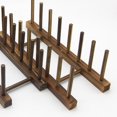 thumbnail image 5 of Bamboo Wooden Dish Rack Dishes Drainboard Drying Drainer Storage Holder Stand Kitchen Cabinet Organizer for Dish, Plate, Bowl, Cup Pot, Lid, Book, 5 of 9