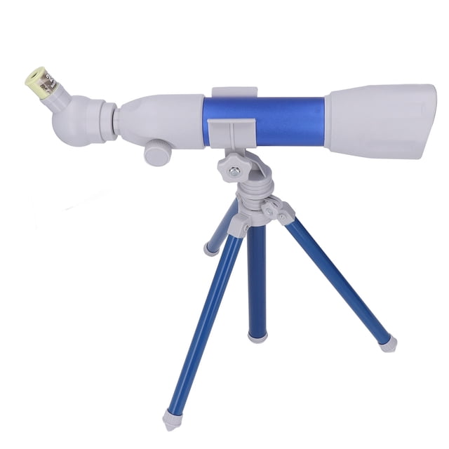 Kids Telescope, Large Aperture Kid Telescope Kit Educational Interesting For Gift A18 Blue