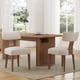 thumbnail image 1 of Sillas de Comedor RIVOVA Juego de 2 Tapizadas en Lino Beige 52x58x86 cm, 1 of 8