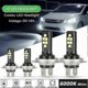 thumbnail image 2 of 4x H7 Led Headlight Low Beam Lights Bulbs 60000lm 6000k 220w Cool White, 2 of 5