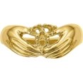thumbnail image 4 of 14k Yellow Gold 3 Stone Family Ring Mounting no stones included, 4 of 6