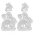 thumbnail image 1 of Miangastore Easter Rabbit Shape Baking Molds Plastic 4Pcs, 1 of 8