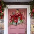 thumbnail image 5 of AMERTEER Christmas Bells Large Galvanized Bells Christmas Galvanized Decor Rustic Christmas Silver Bells - As Shown, 5 of 8