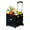 Black Large, variant on Pop & Load Collapsible Plastic Pack-N-Roll Utility Cart, Black & Pink