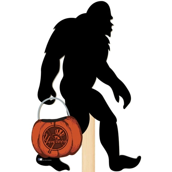 New York Yankees 12" Bigfoot Halloween Yard Stake