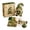 Green, variant on DIY Patchwork Animal Kit – Create Your Own Adorable Animals, Christmas Gnome DIY Patchwork Kit, 3D Cat DIY Sewing Project for Adults &Beginners, Home Decor & Gift,Army Green