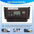 thumbnail image 5 of 100A Solar Charge Controller Solar Panel Controller 12V 24V LCD Display Solar Panel Battery Regulato, 5 of 5