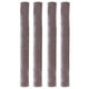 thumbnail image 1 of Cubras de manija del refrigerador de 2 pares de la puerta protector de la cocina cubiertas de tubo de los electrodomésticos (gris claro), 1 of 5
