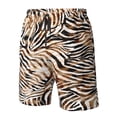 thumbnail image 4 of Fotbe Watercolor Zebra Trajes de Baño Estampados para Hombre, Shorts de Verano de Secado Rápido, Ropa de Playa, Bañadores-XX-Large, 4 of 6