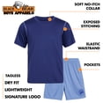 thumbnail image 2 of Black Bear Boys Short Sets Tagless Short Sleeve Athletic T-Shirt and Performance Shorts 2 Piece, 2 of 7
