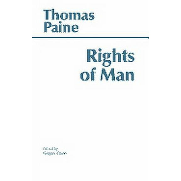 Hackett Classics: The Rights of Man (Paperback)