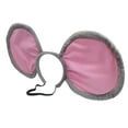thumbnail image 2 of Giant Mouse Ears Headband Tail Costume Accessory Set, 2 of 6