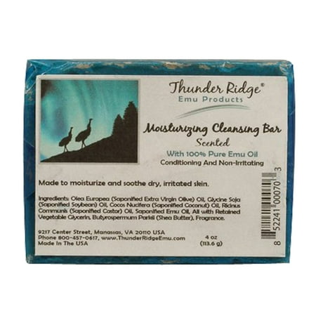 Thunder Ridge Moisturizing Cleansing Bar Soap, Scented - 4 Oz