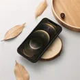 thumbnail image 4 of Real Wood Back Case for iPhone 11 12 13 14 15 Plus Pro Max Genuine Bamboo Walnut Wooden Hard Free Custom Gift Phone Case Funda RJ, 4 of 6